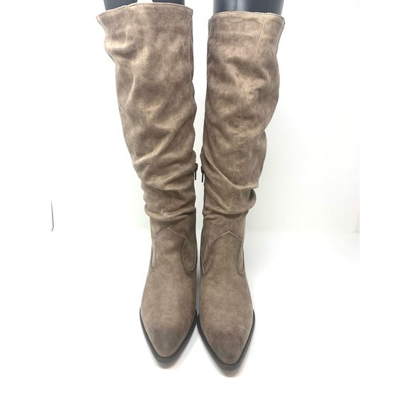 Naturalizer Shoes - Naturalizer Soul Women's Taupe Knee High Boots 9